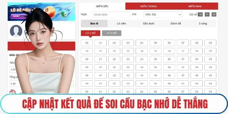 Cập nhật kết quả để soi cầu bạc nhớ dễ thắng